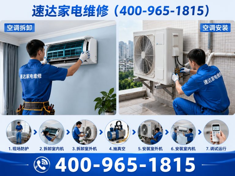 果洛空调维修展示图